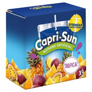Capri Sun Tropical 4pk 8x4x200ml
