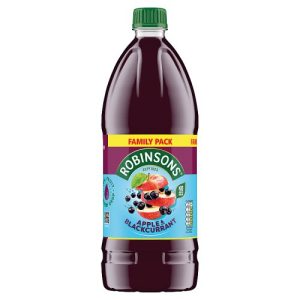 Robinsons Apple & Blackcurrant Squash 2L