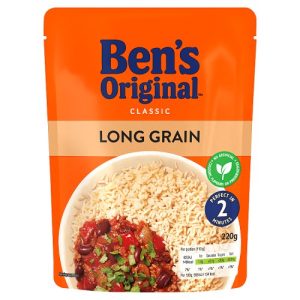 Ben's Original Ready to Heat Rice Long Grain Rice 220g