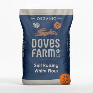 Doves Farm Organic Self Raising White Flour - 25kg Sack
